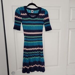 Authentic M MISSONI Mini Dress Sz Euro 44